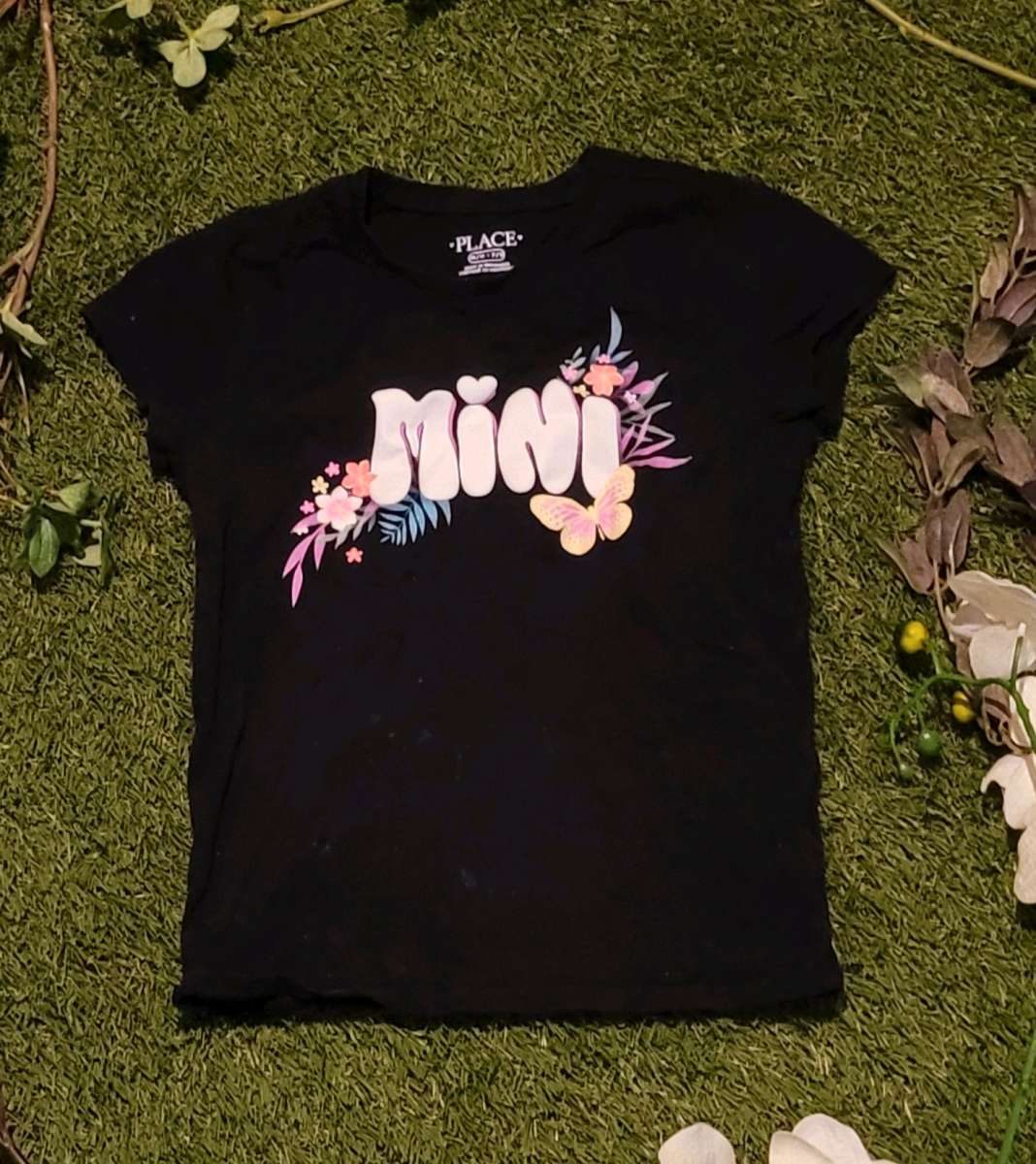 Girls graphic mini tee