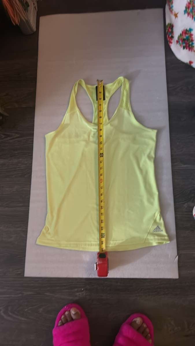 Adidas Racerback Netted Running Tank Size L