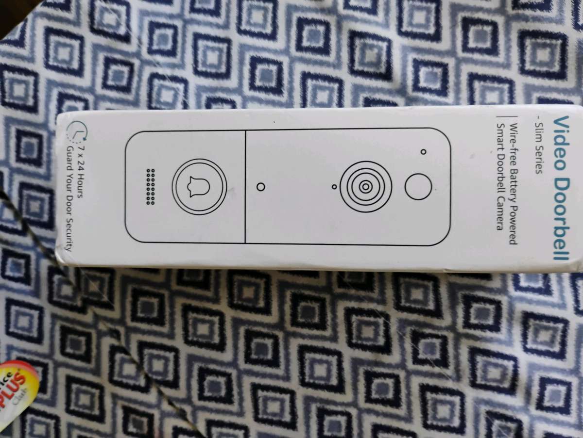 door bell camera with bell