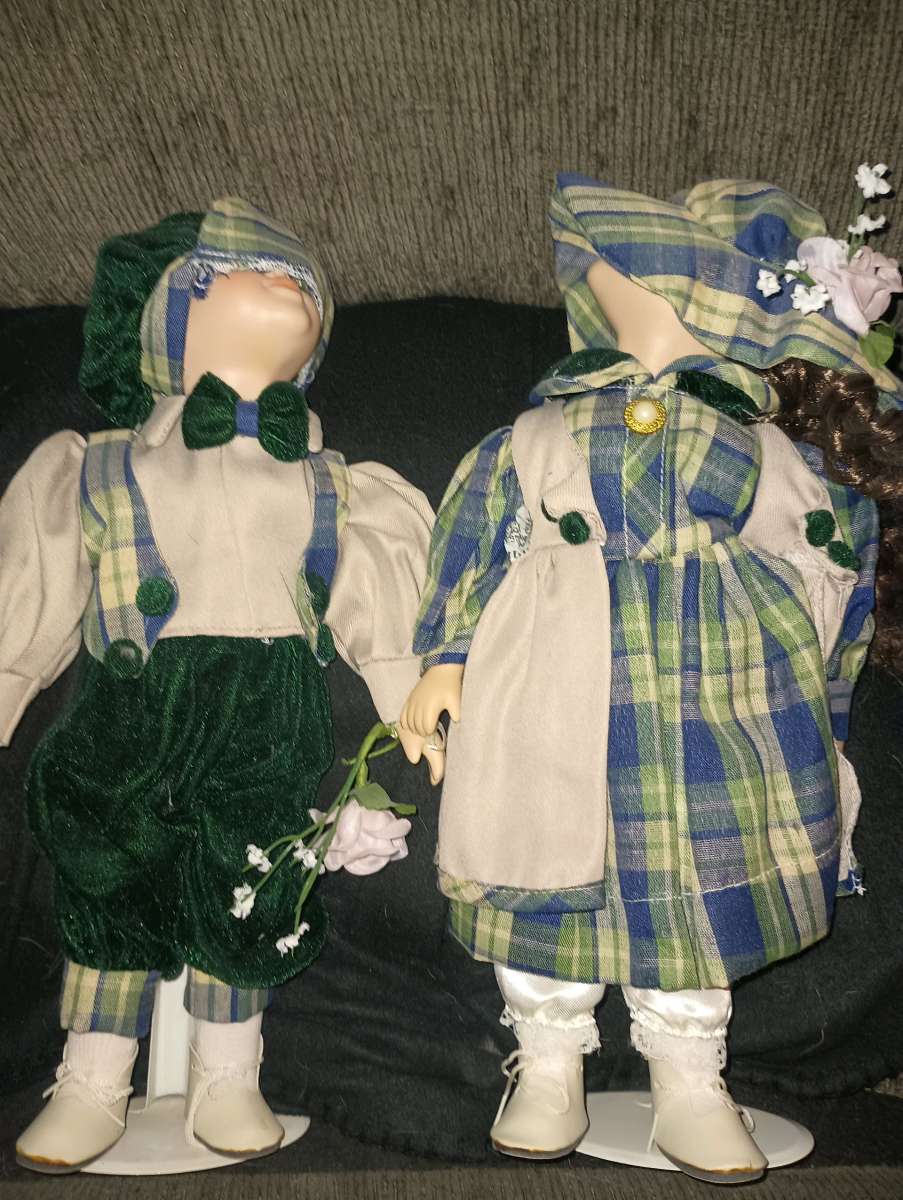 vintage porcelain dolls