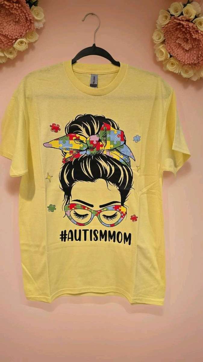 autism t shirt x large
