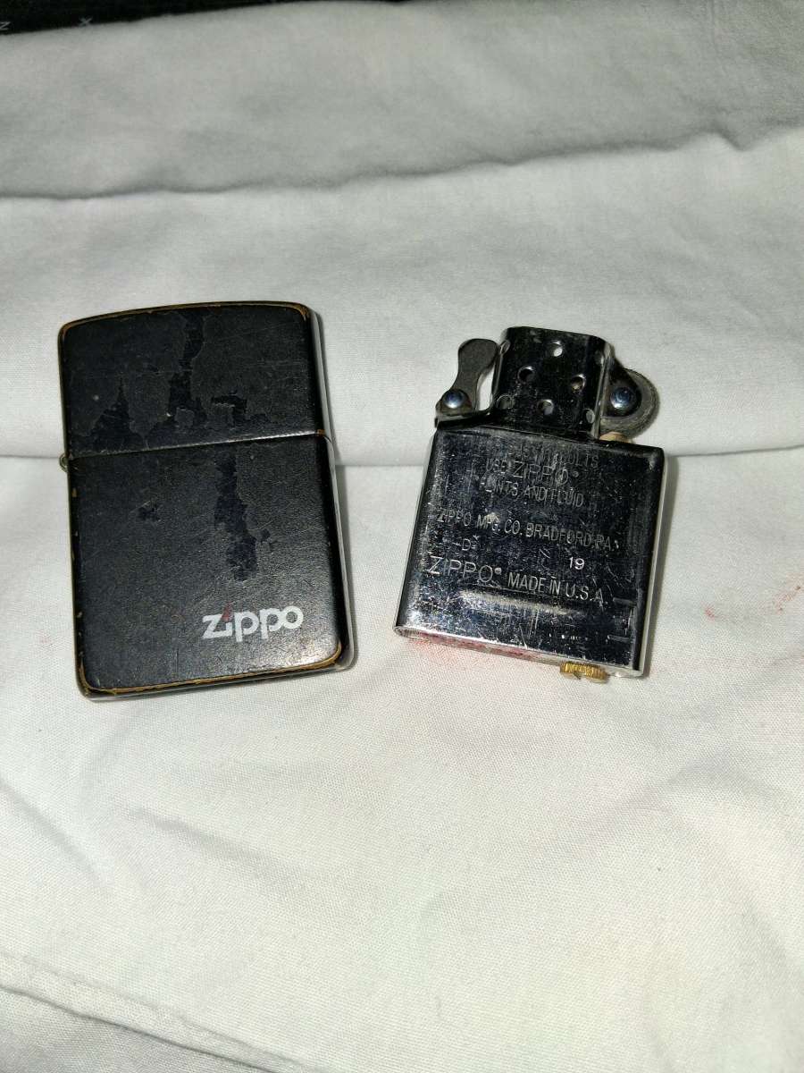 vintage zippo lighter 1984
