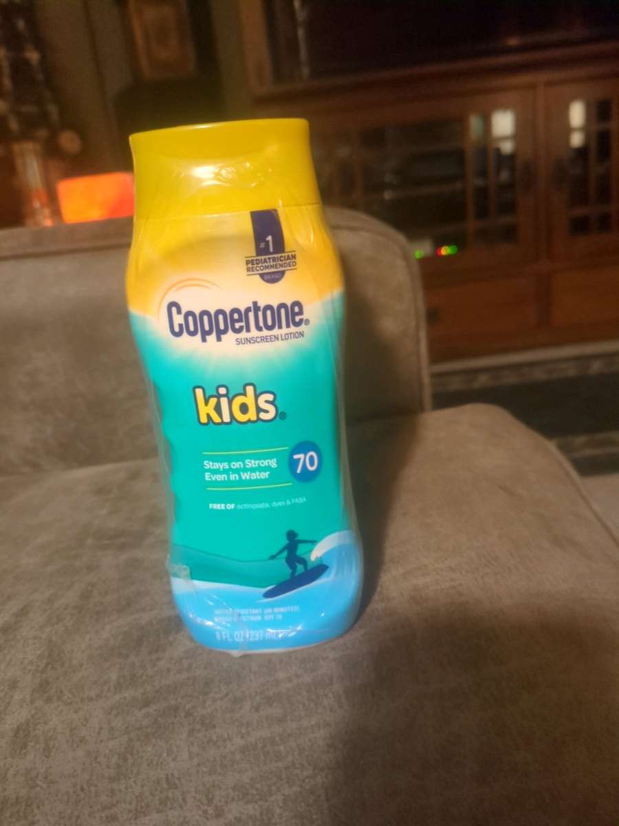 6 pack coppertone kids 70 sunscreen sealed rapped in plastic
