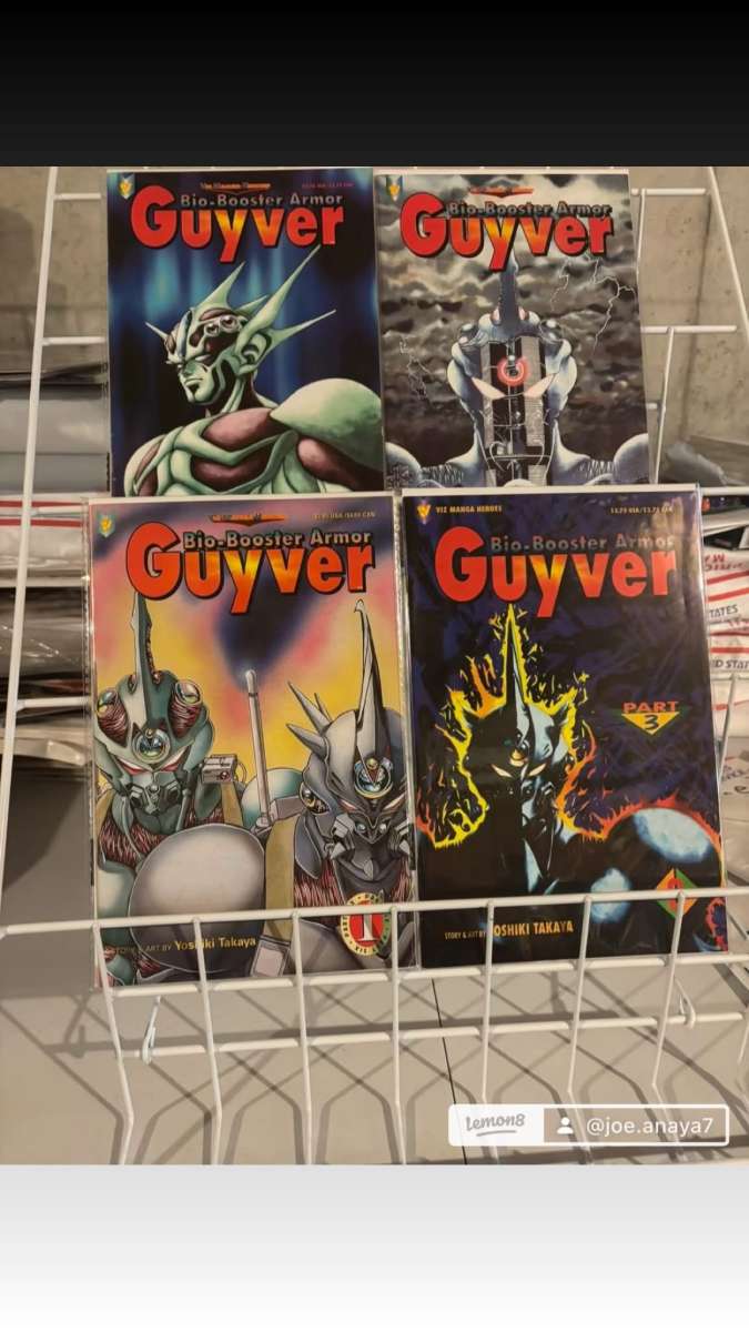 Guyver comic book