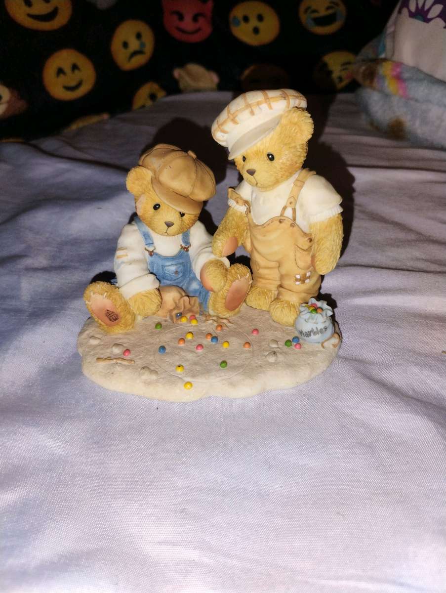 cherished Teddies bear figurines