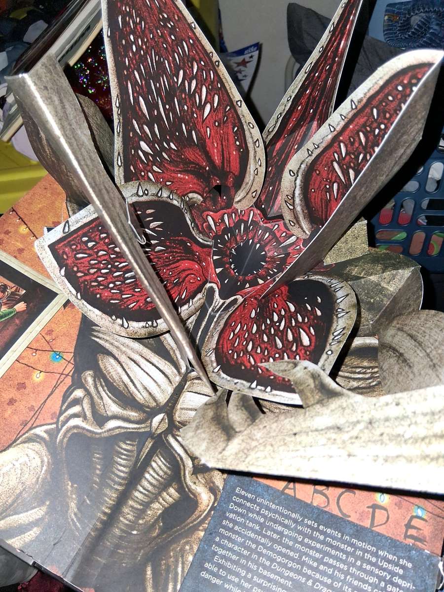stranger things pop out book