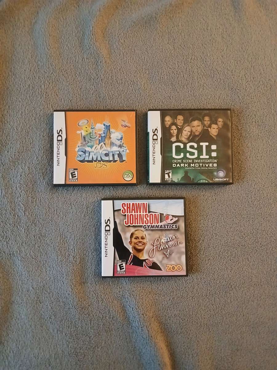 3 Nintendo DS Games for Nintendo DS