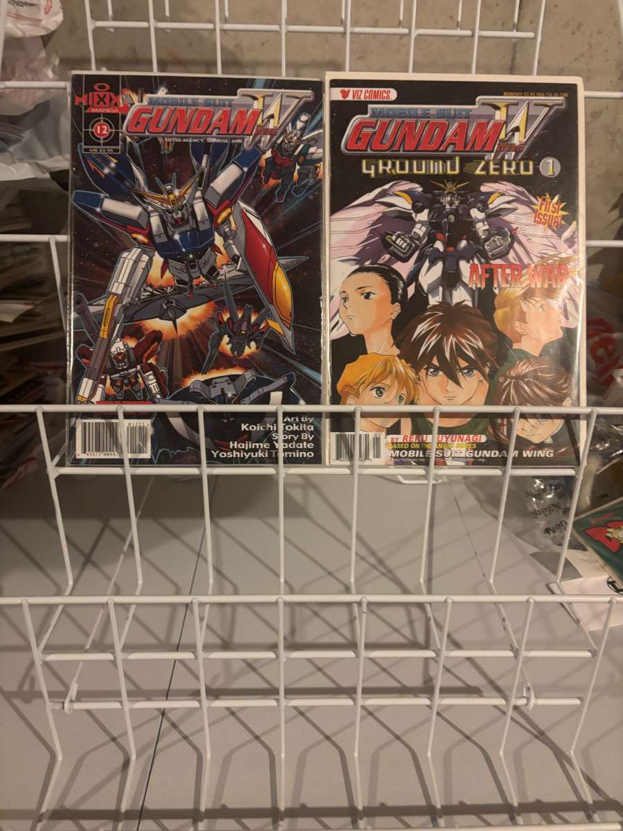 Gundam wing comic books