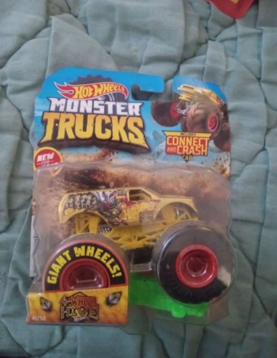Hot wheels monster truck giant wheeler collection