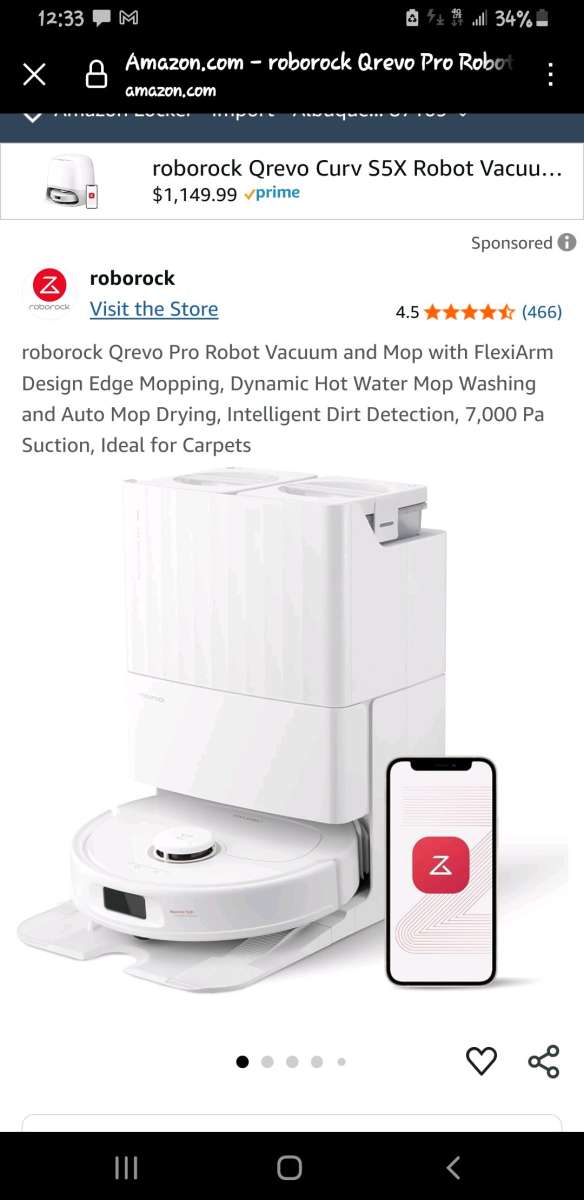 ROBOROCK QREVO PRO NEW