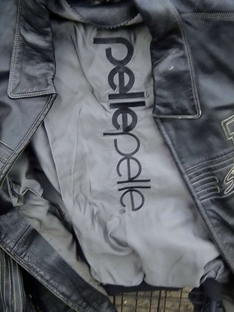 authentic Pelle Pelle Soda Club Marc Buchanan leather jacket