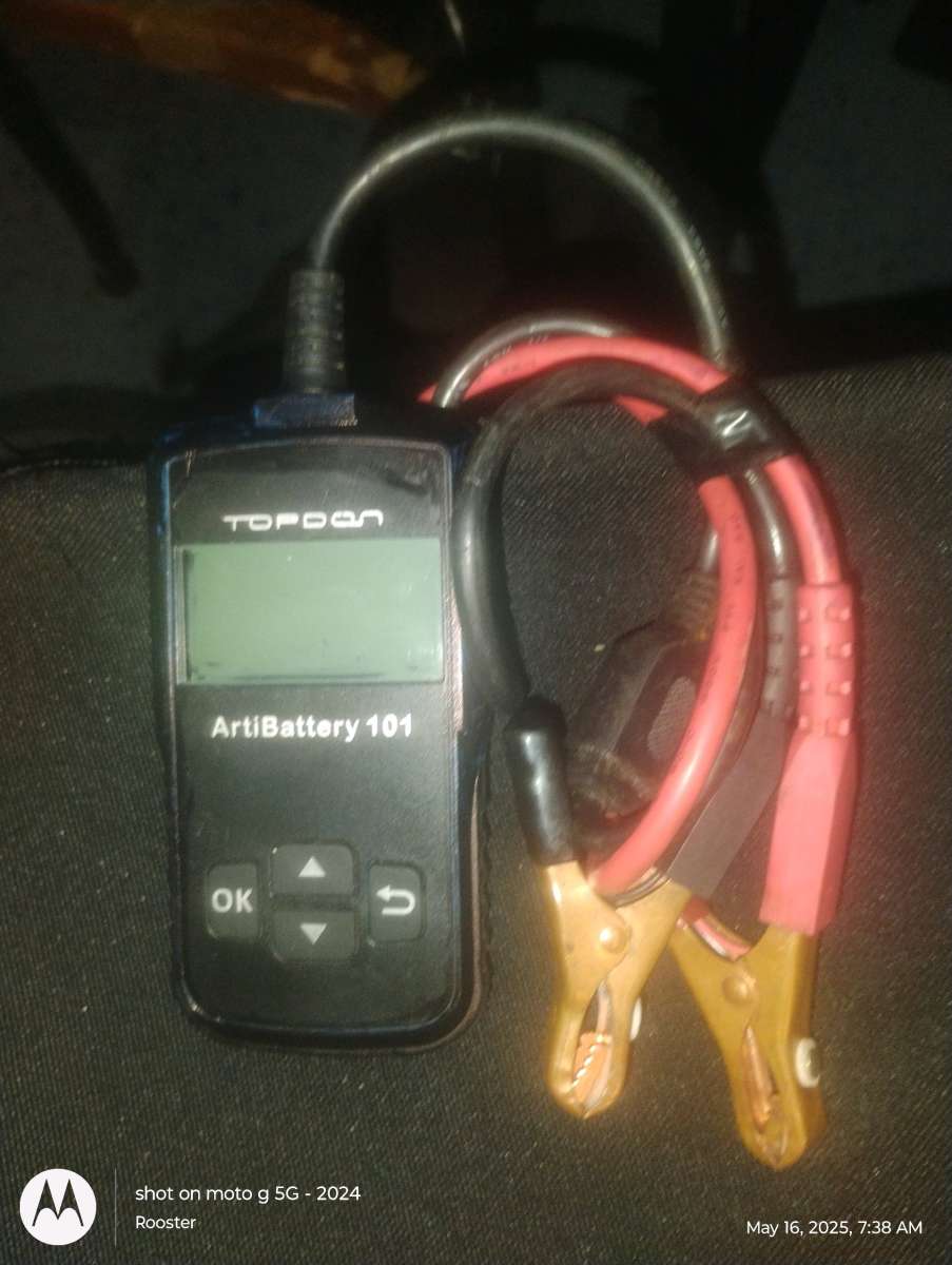 TOPDON AUTO BATTERY AND STARTER TESTER