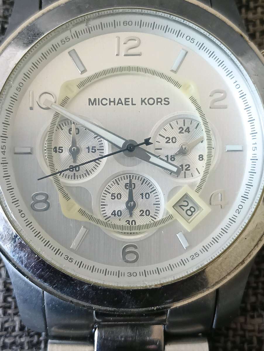 Michael Kors Silver Watch MK8086