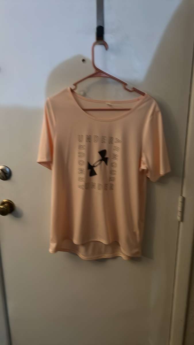 Under Armour Womens Loose Crew Neck UPF Heat Gear Size Large