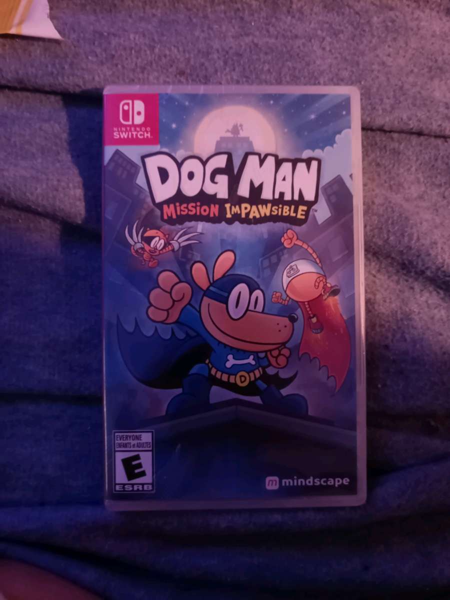 DogMan Mission Impawsible for Nintendo switch new in plastic