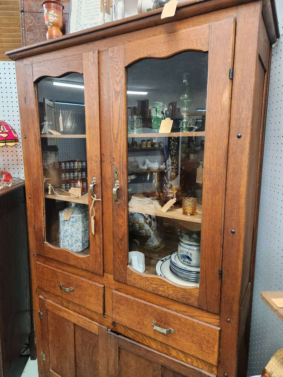 beautiful vintage cabinet or cupboard