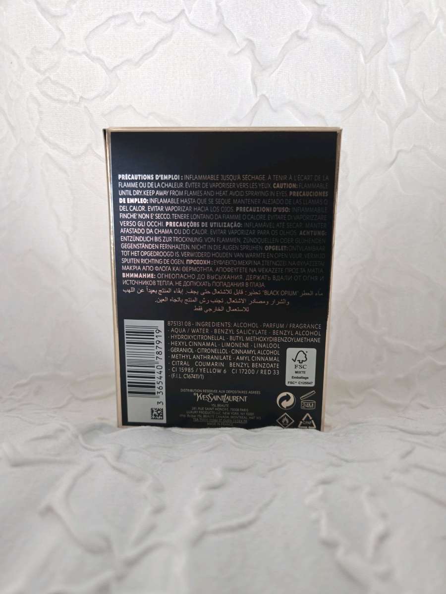YSL Black Opium Eau De Parfum