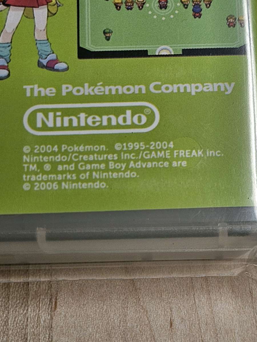 Pokmon Leaf Green NEW and SEALED