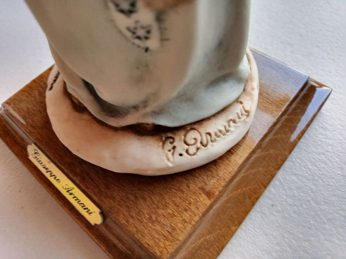 ORIGINAL GIUSSEPE ARMANI FIGURINE 1984 FLORENCE SCULPTURE