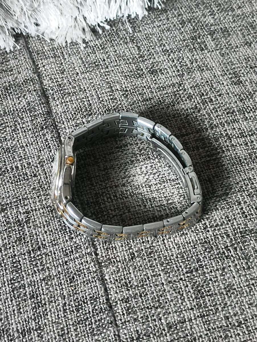 Pulsar Watch Stainless Steel Silver Gold