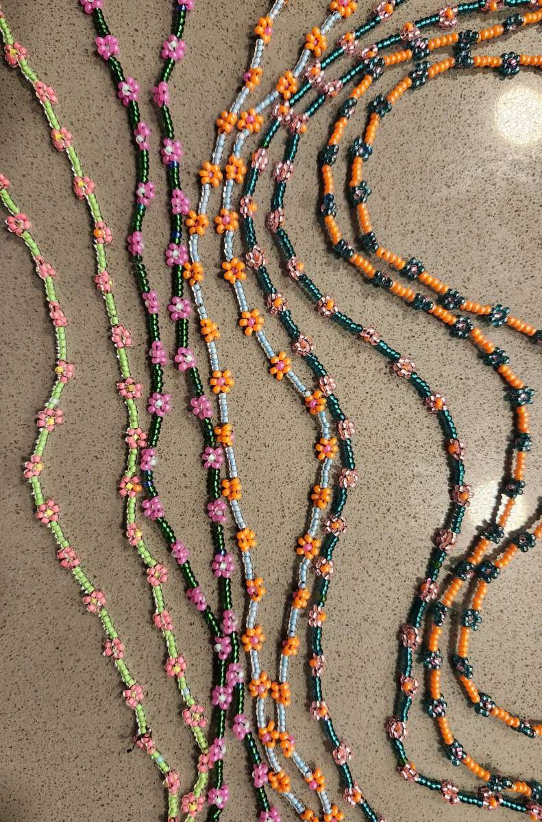 beaded necklaces
