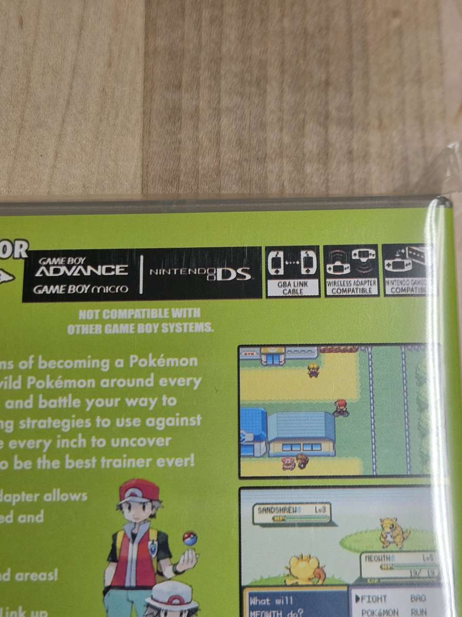 Pokmon Leaf Green NEW and SEALED