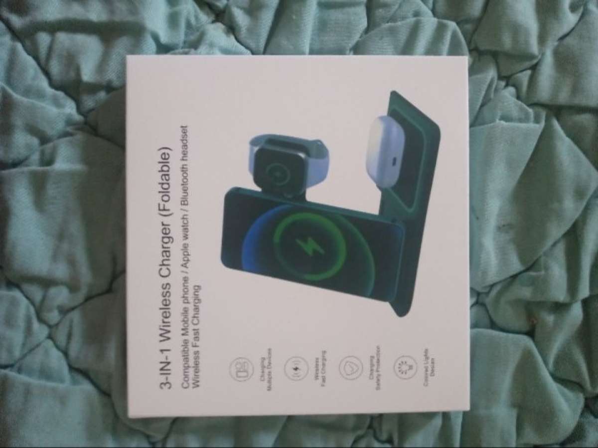 3 in1 wireless charging port