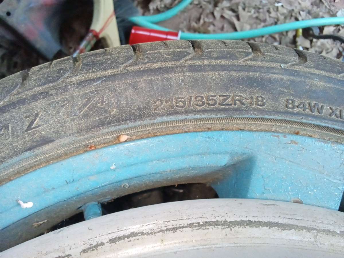 Used Rim and tire