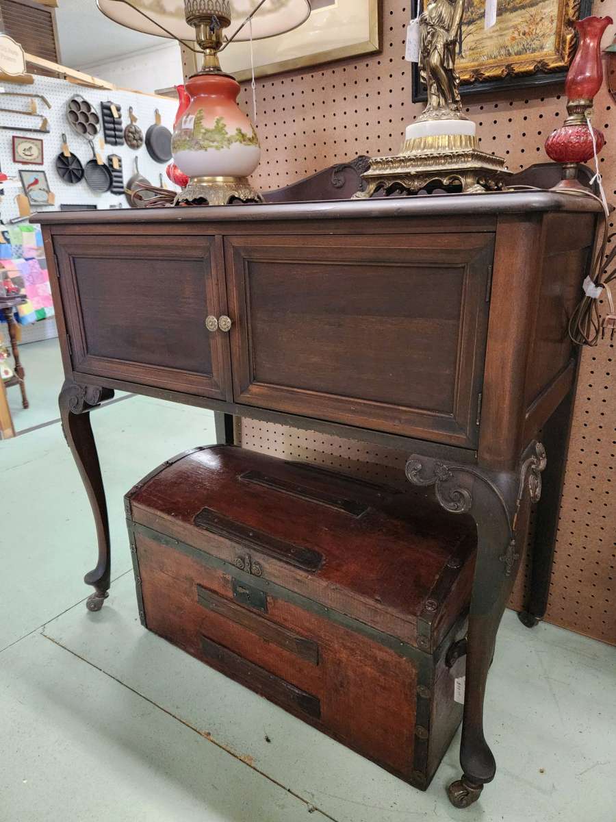 Beautiful antique server buffet or sideboard