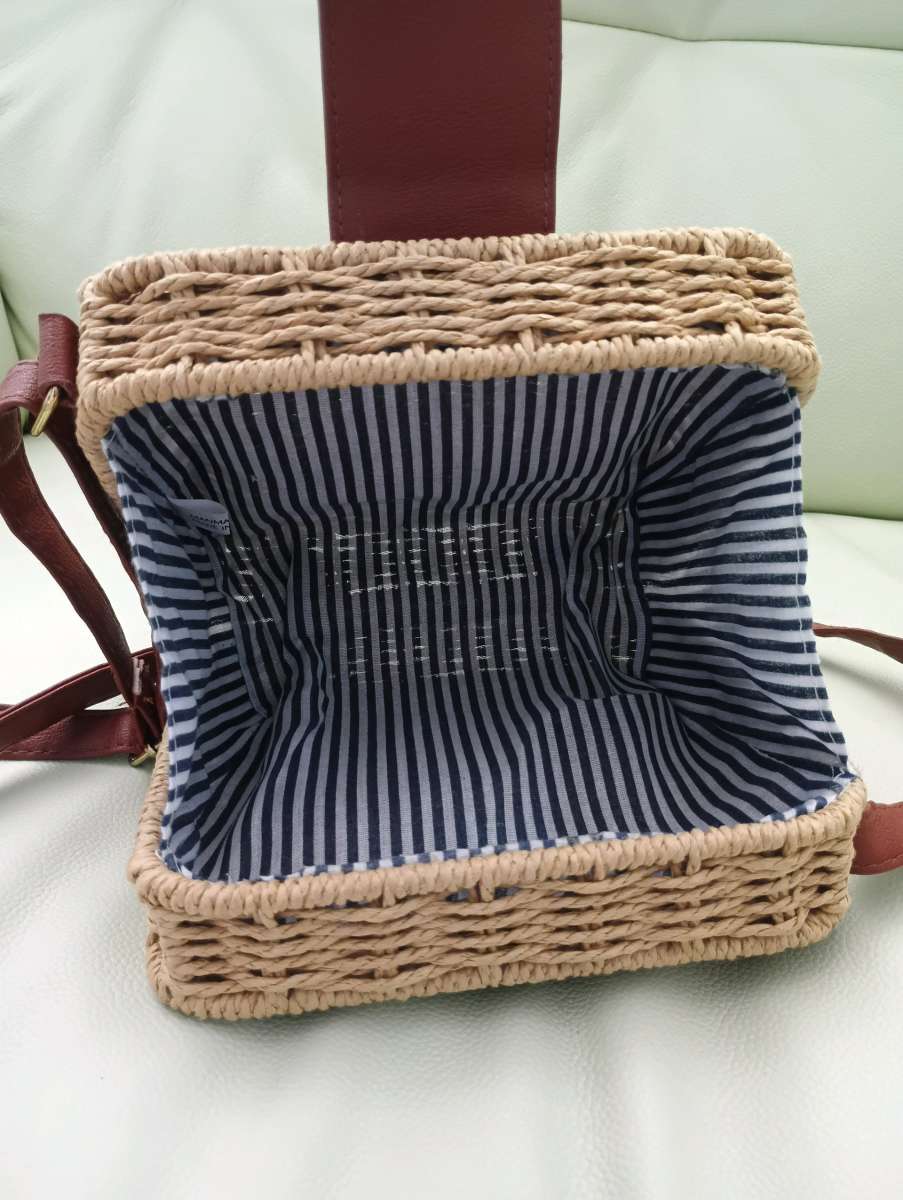 Square crossbody bag