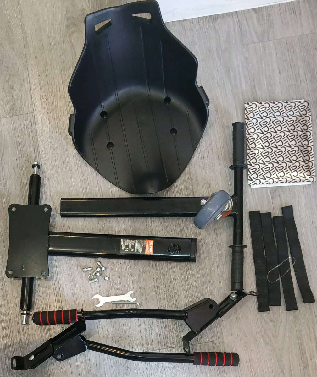 2 VEVOR Hoverboard Seat Attachment in box