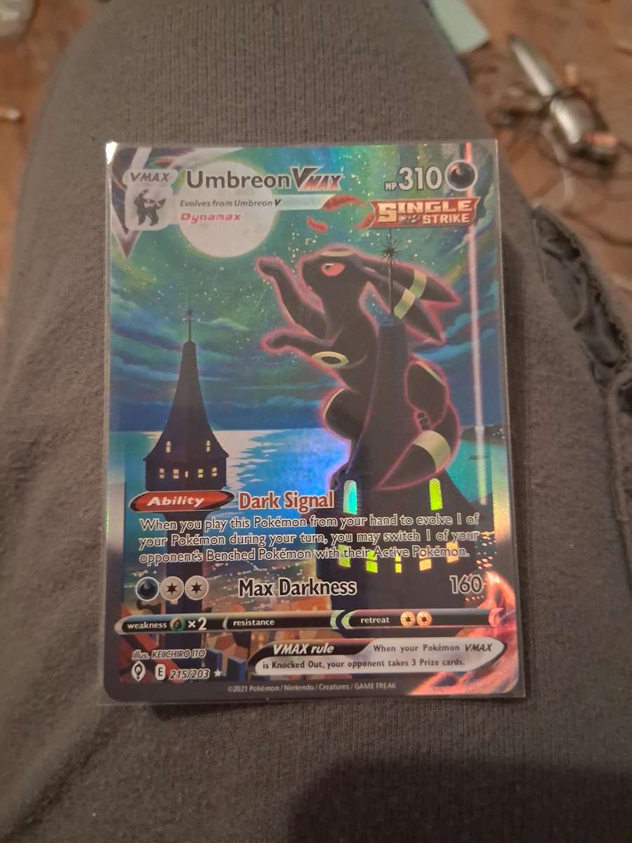 Umbreon vmax alt art secret rare holo