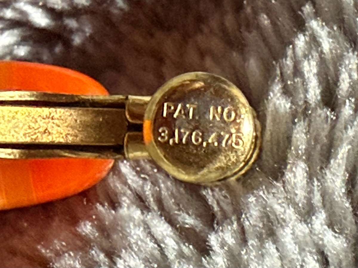 Vintage Bakelite Earrings CROSSPOSTED