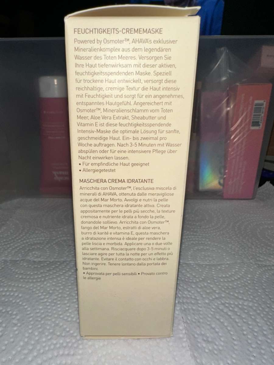 AHAVA Hydration Cream Mask