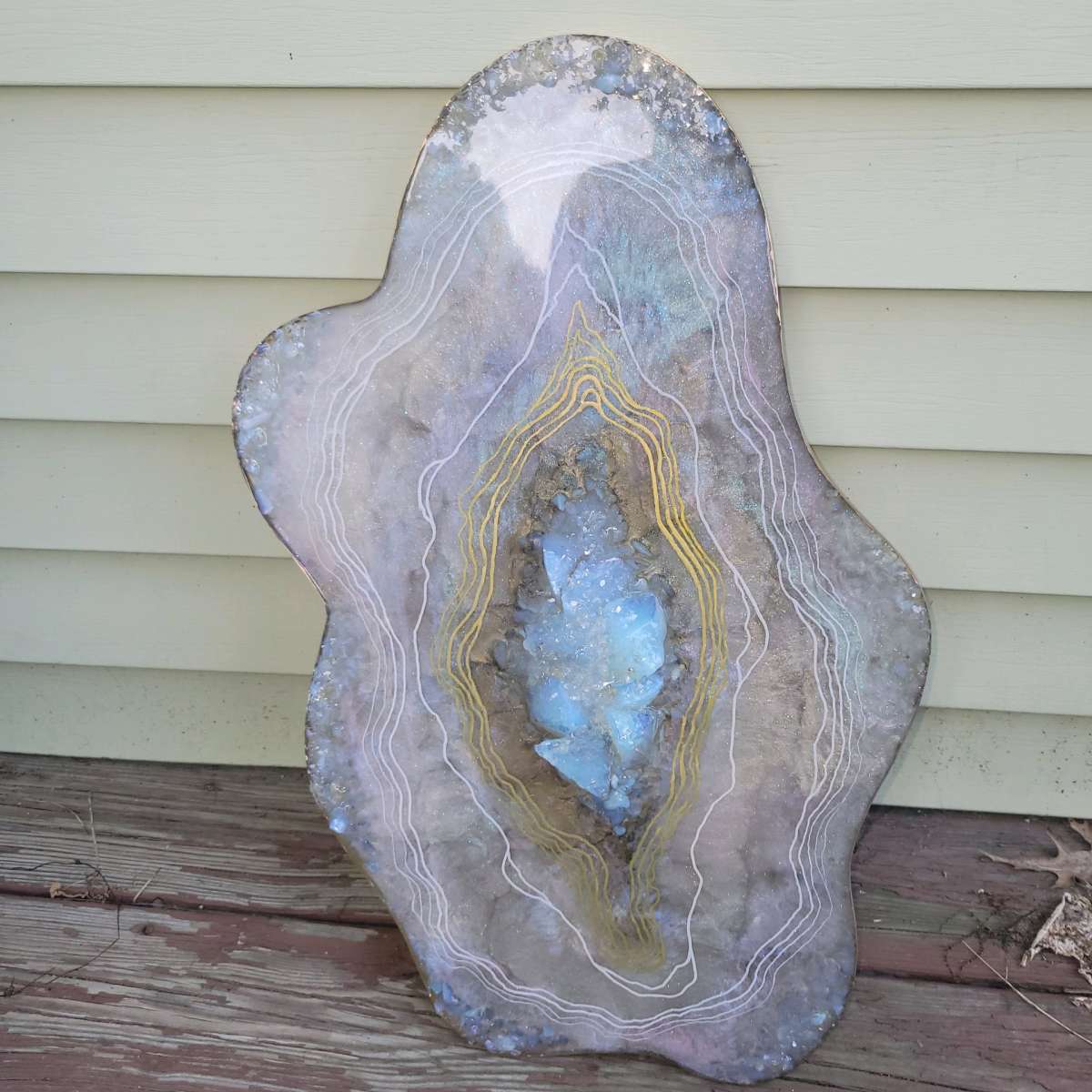 Free Formed Opal Geode