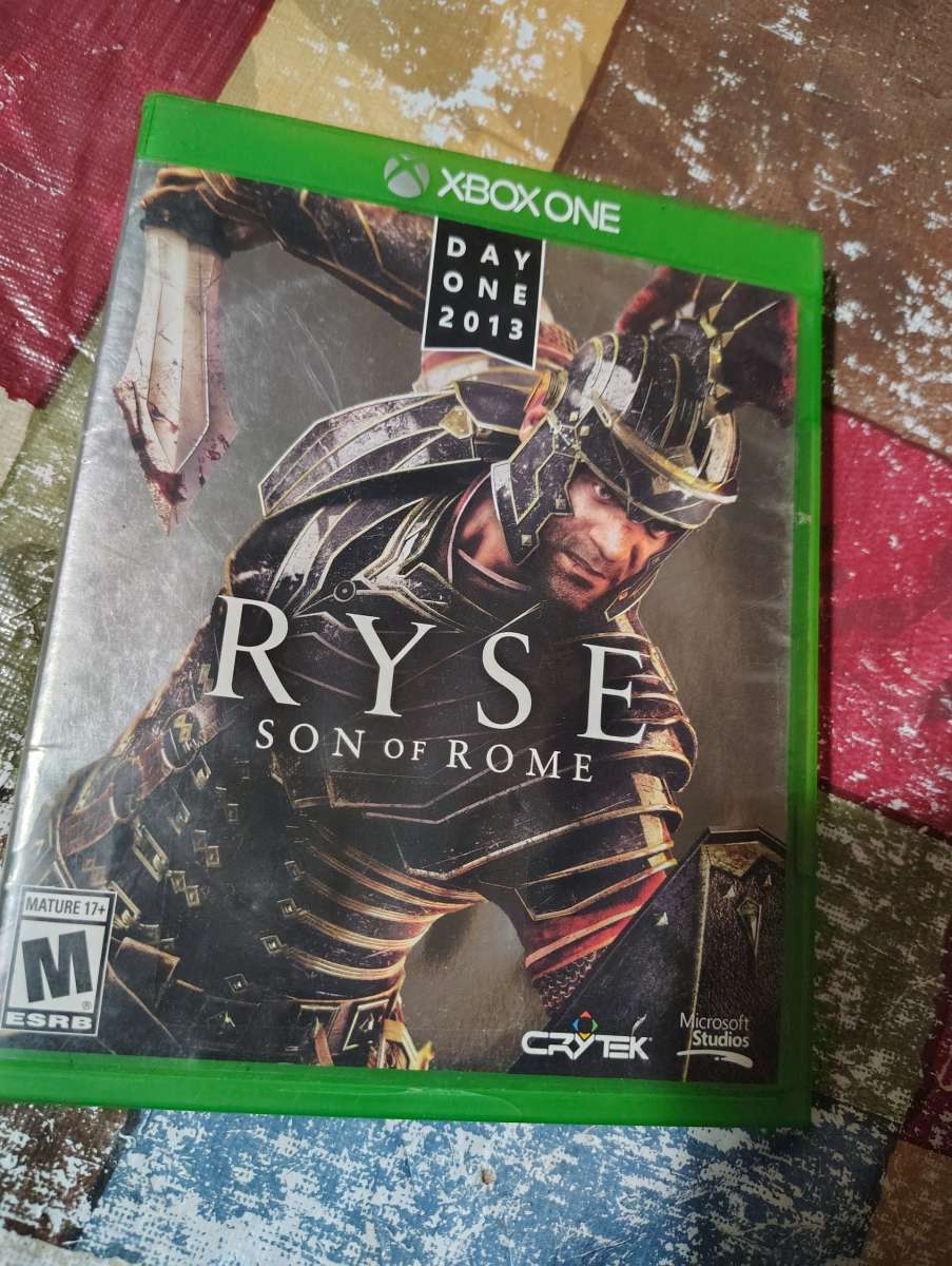 RYSE Son of Rome Day One 2013 Xbox One perfect disc small fl
