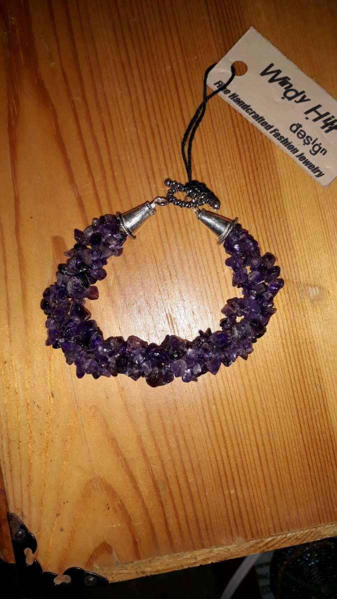 Purple Amethyst Bracelet
