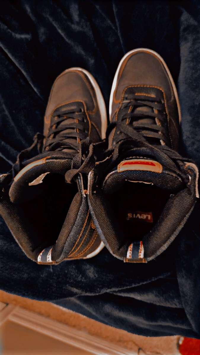 Levis Denim HighTop Sneakers