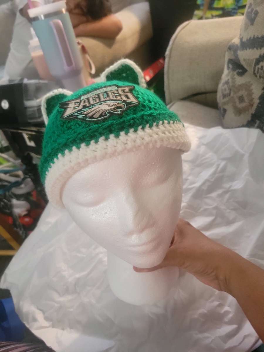 Eagles  Crochet Cat Hat