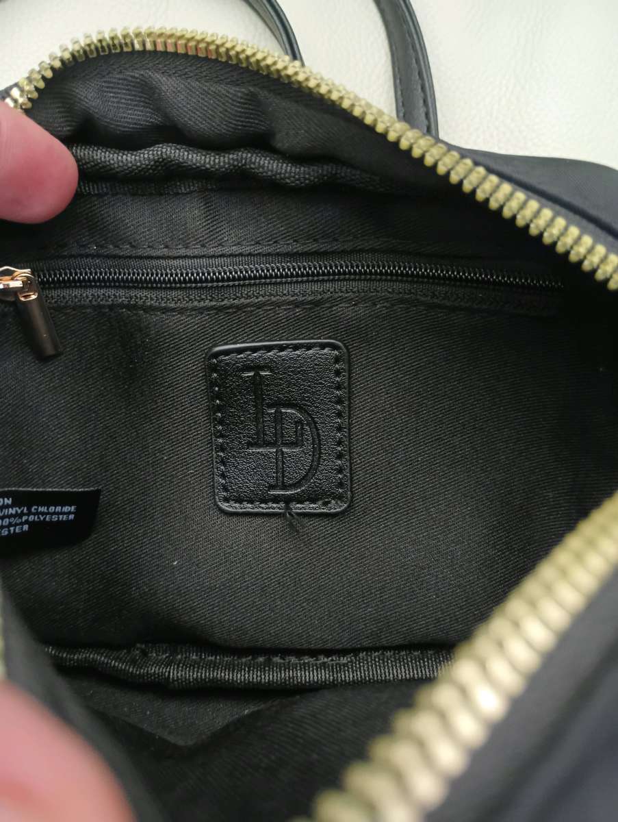 Black small crossbody bag