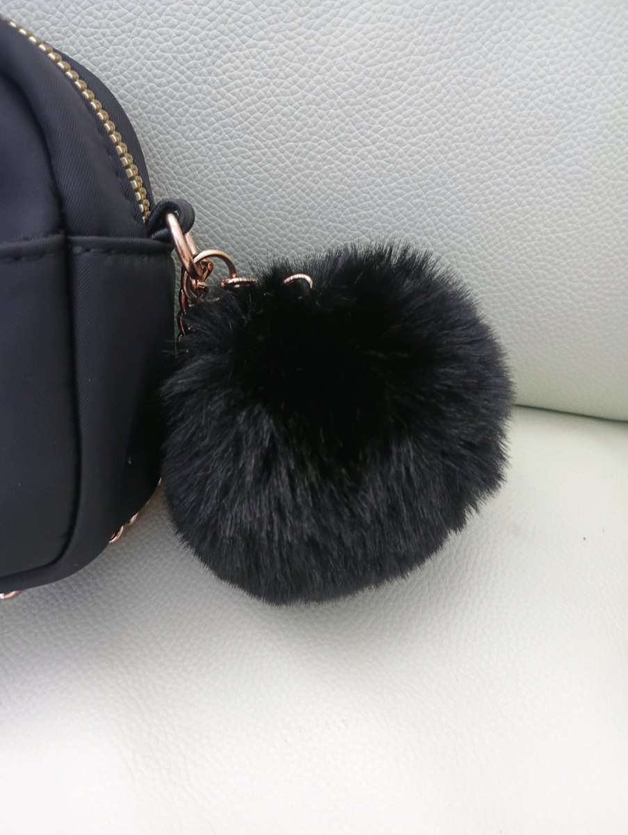 Black small crossbody bag