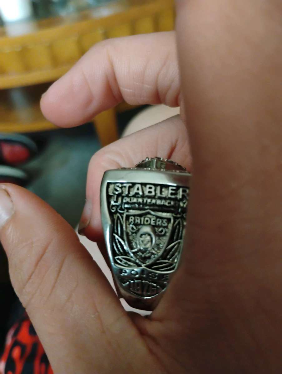 1976 raiders championship ring