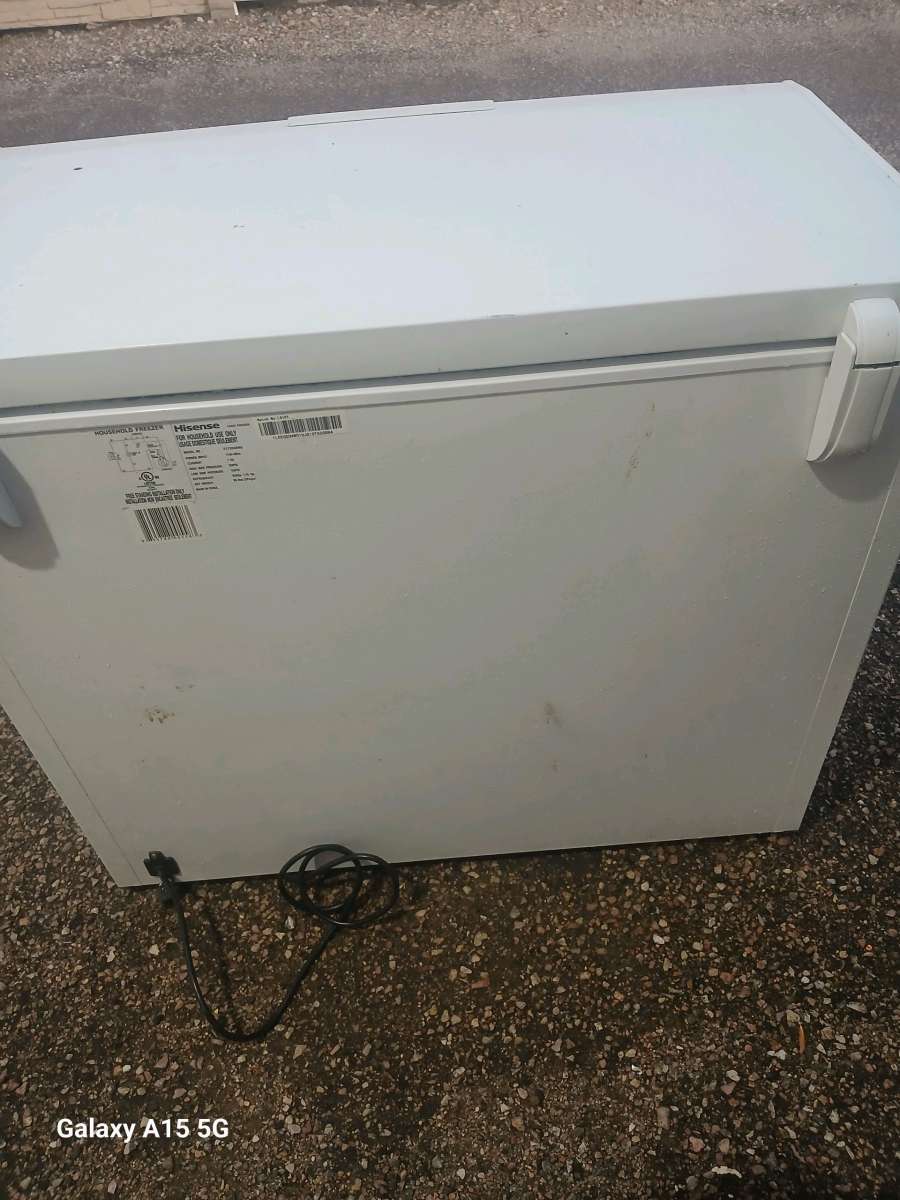 hisense deep freezer