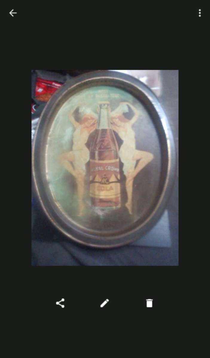 Royal Cola1915 tray