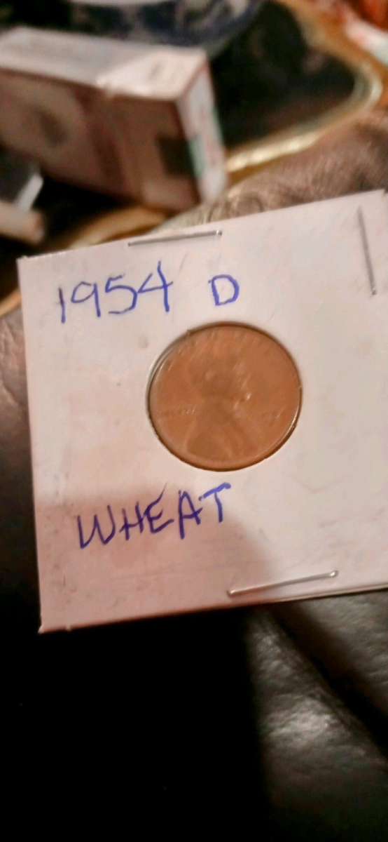 1954 d wheat penny