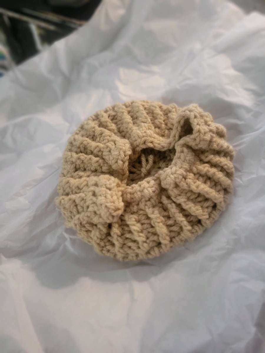 Toddler to kid Baret hat beige