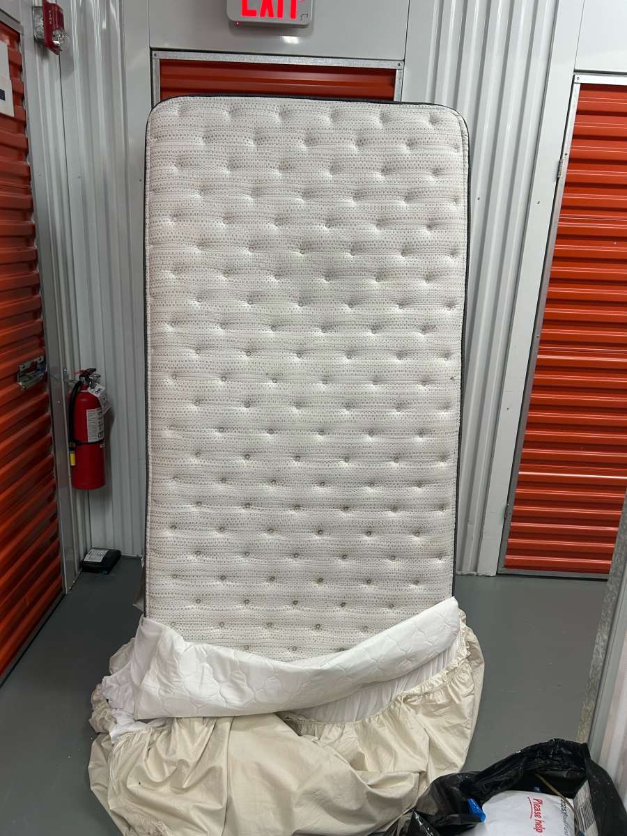 TWIN  size mattress boxspring and mattress set