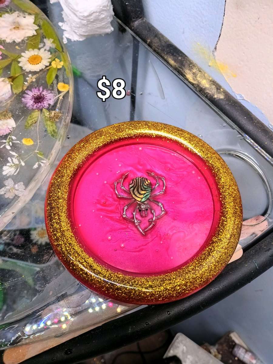 handmade resin coaster 2