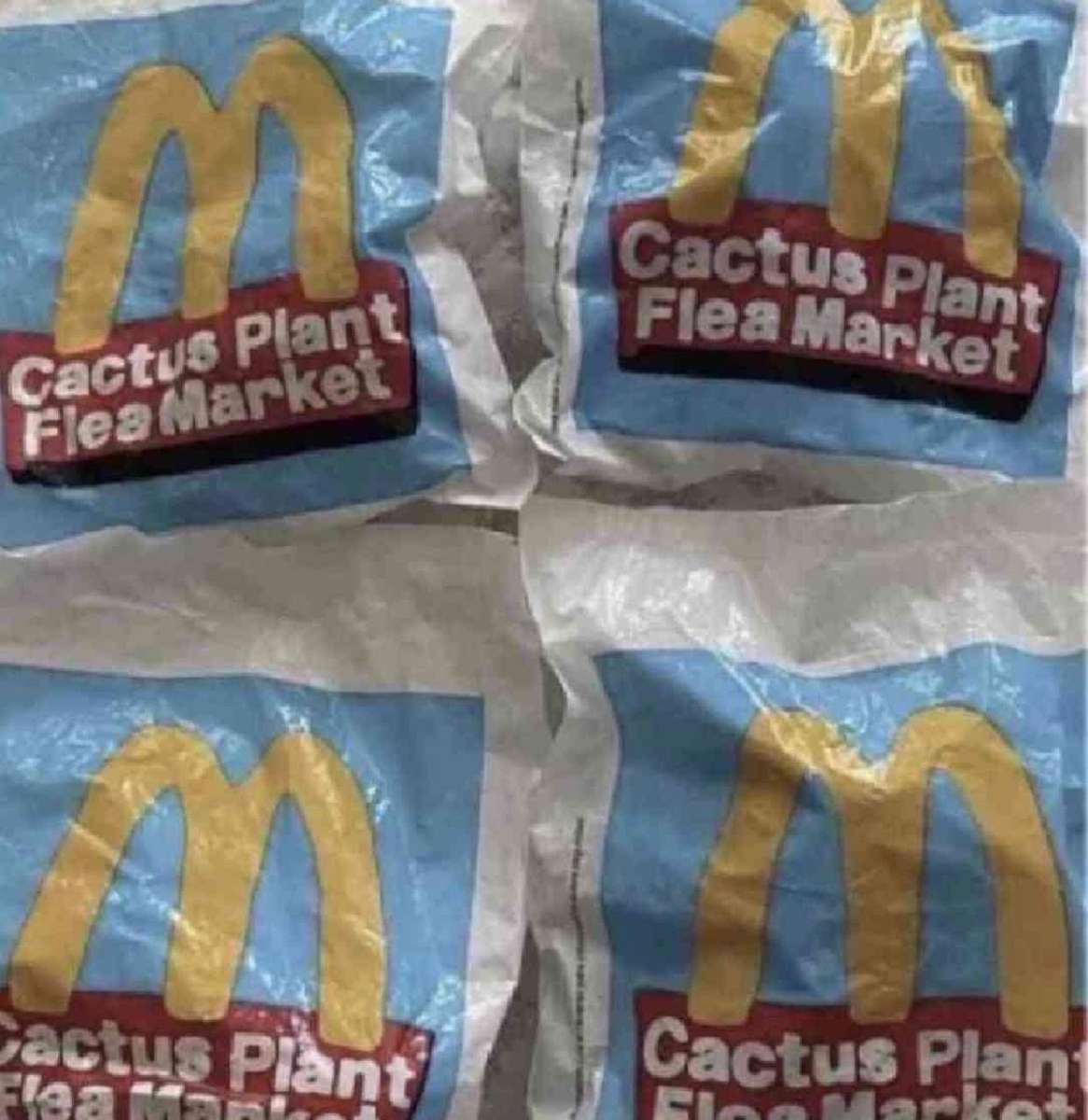 Limited edition McDonalds Cactus Plant flea market toys