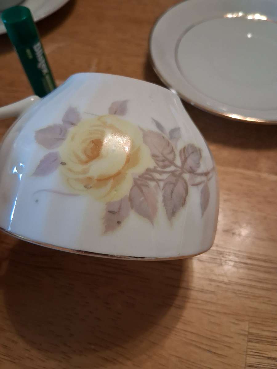 big teacup and saucer set